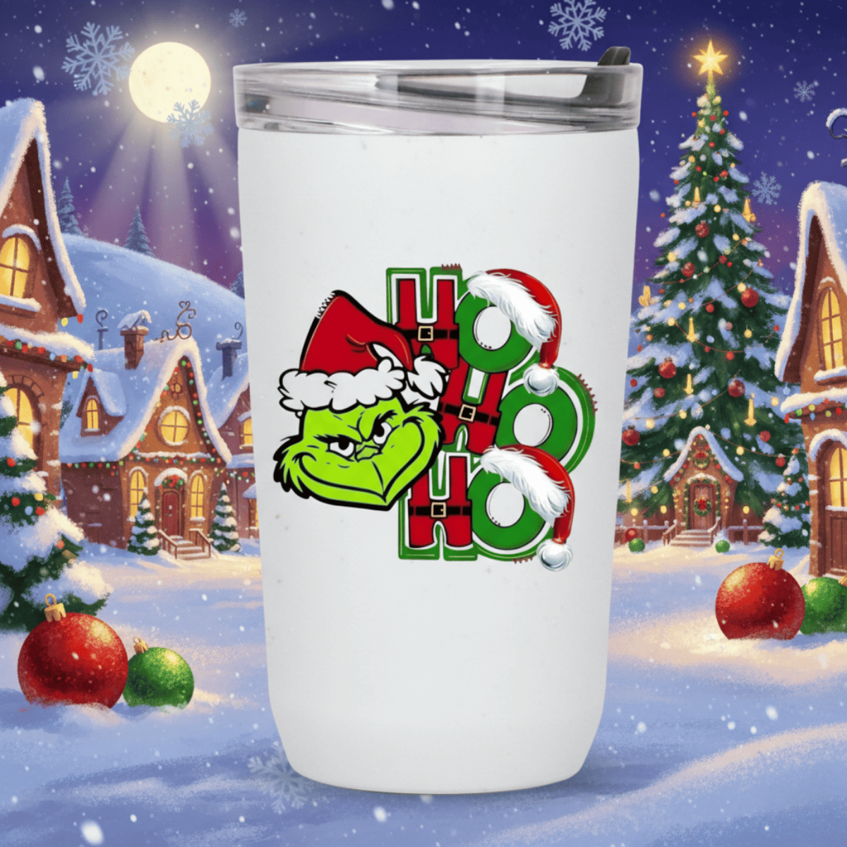 GRINCH MY DAY TERMO NAVIDEÑO 450 ML 5