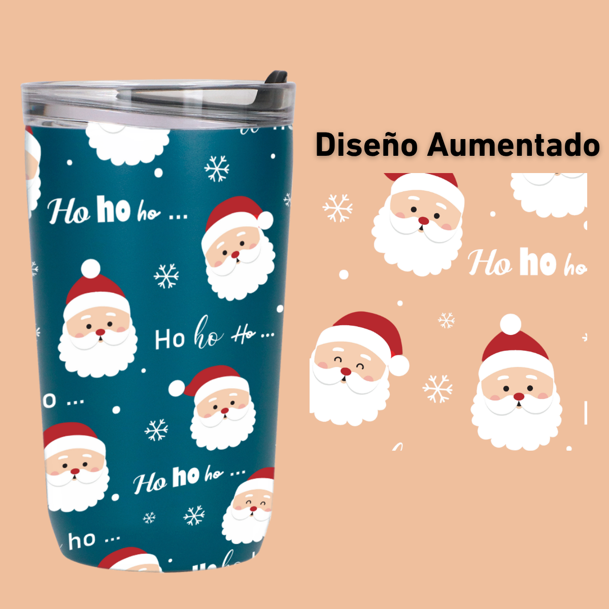 HO HO HO TERMO NAVIDEÑO 450 ML 2