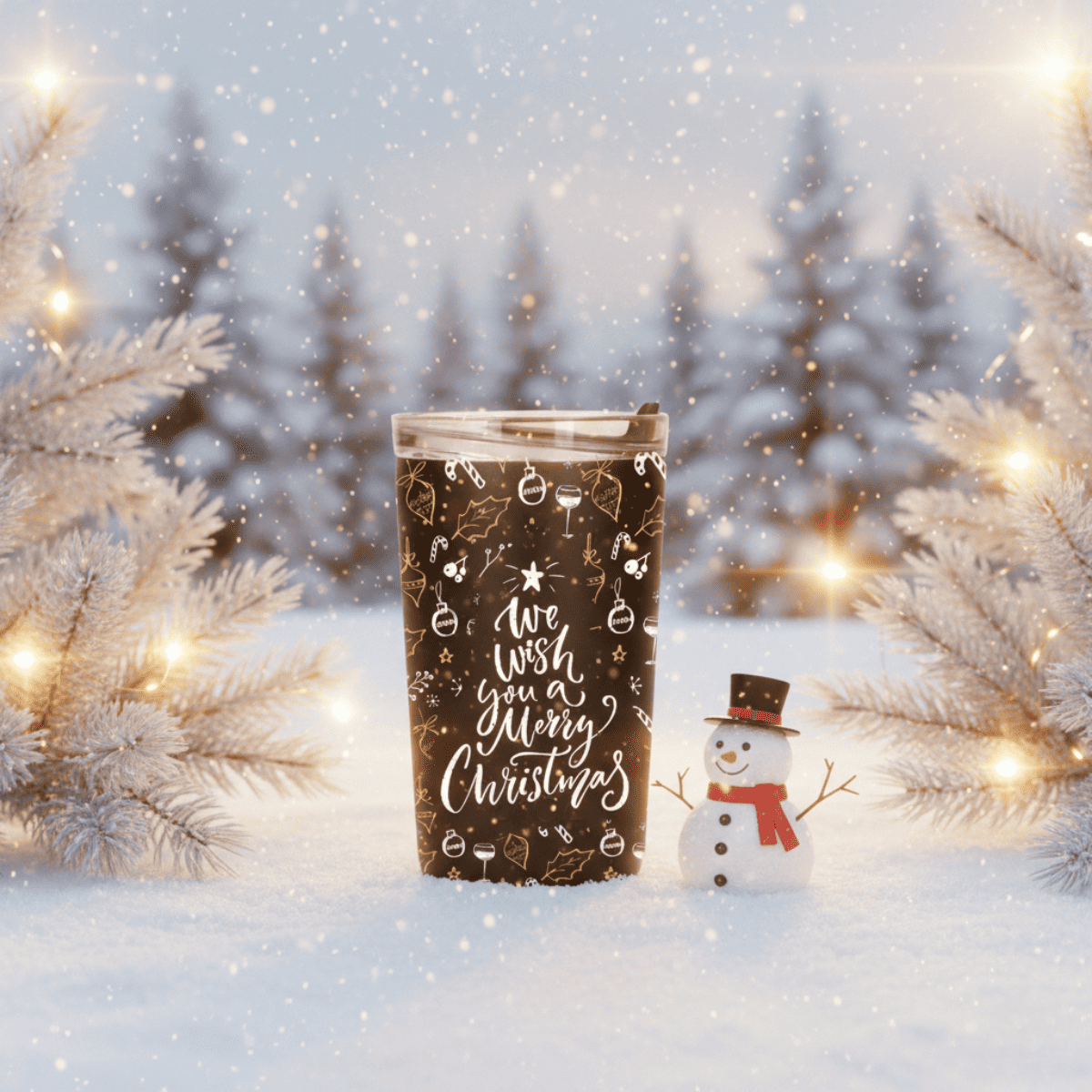 MERRY CLASIC TERMO NAVIDEÑO 450 ML 5