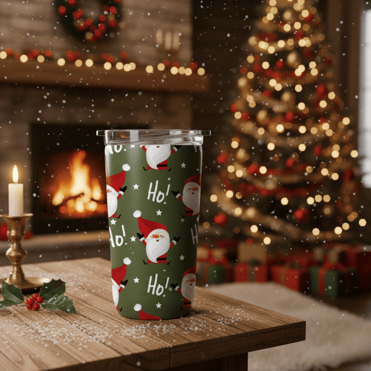 SANTA HO! - LAKE EDTION 650 ML TERMO NAVIDEÑO 5