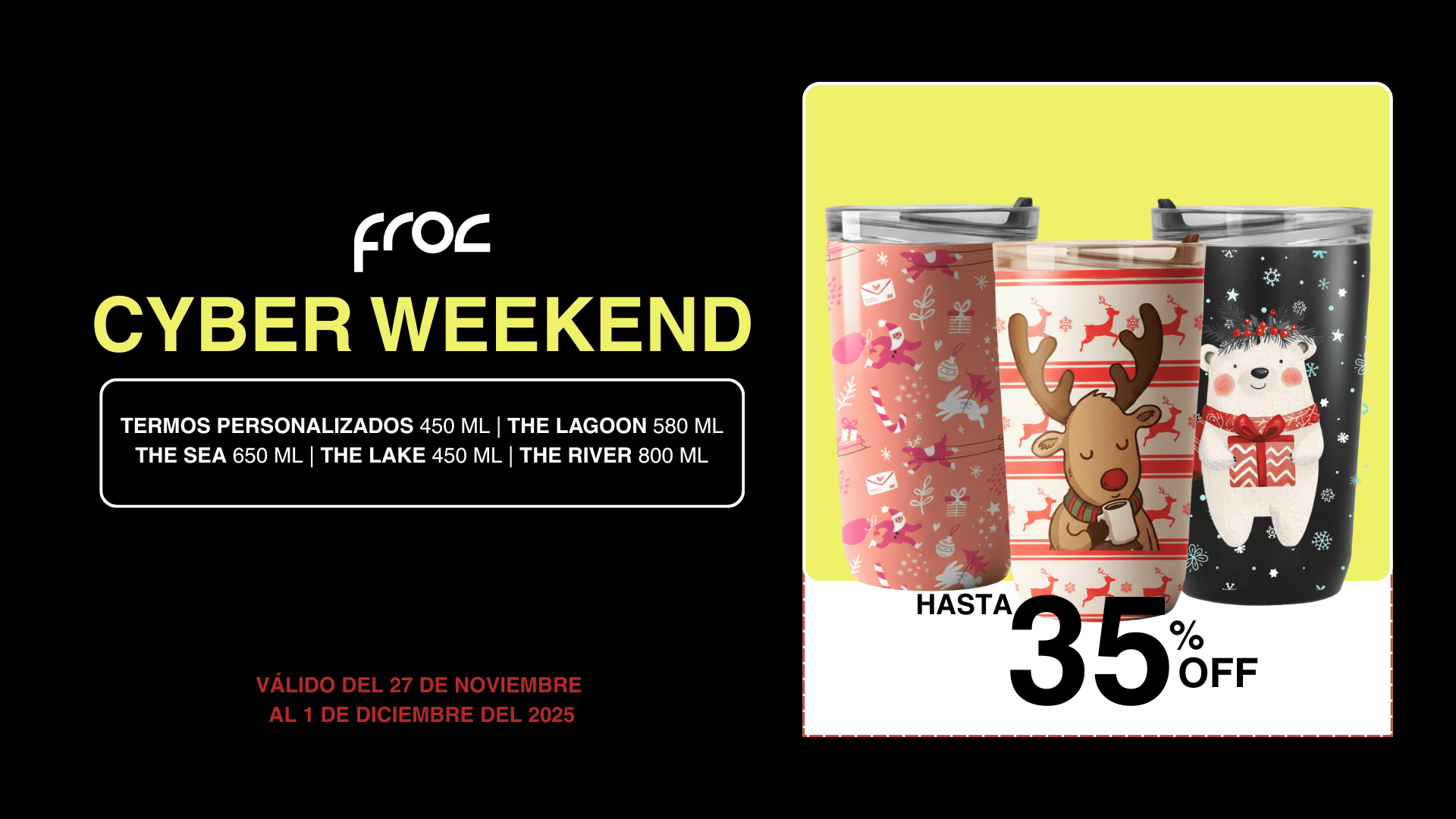 Slideshow_Navidad_ Cyber Weeekend Ofertas FROC