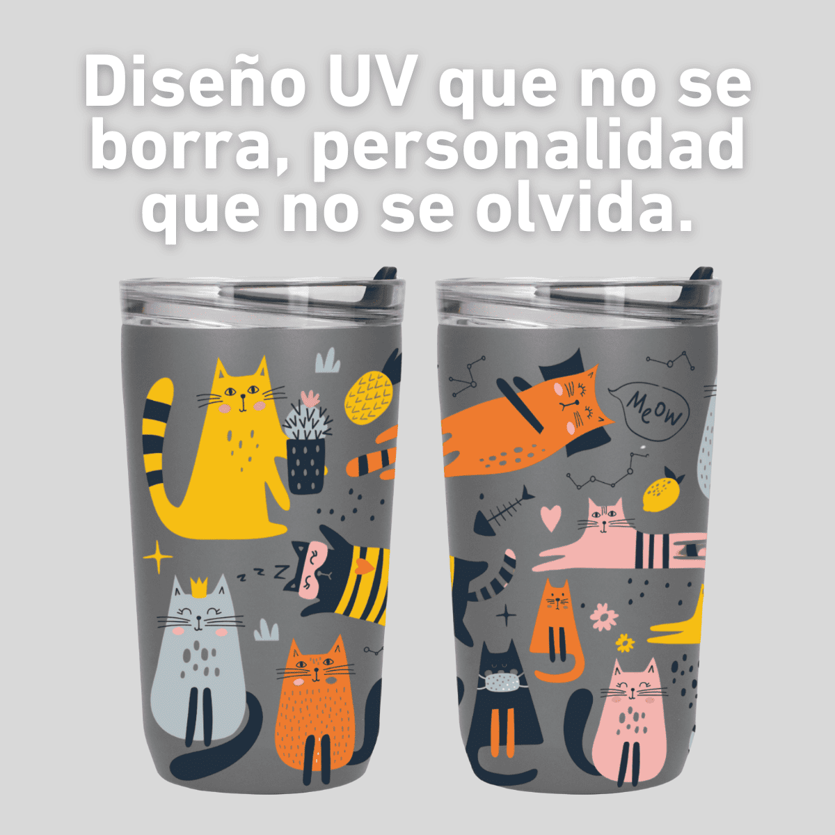 Termo Personalizado Gatos Felices: The Lake FROC 2