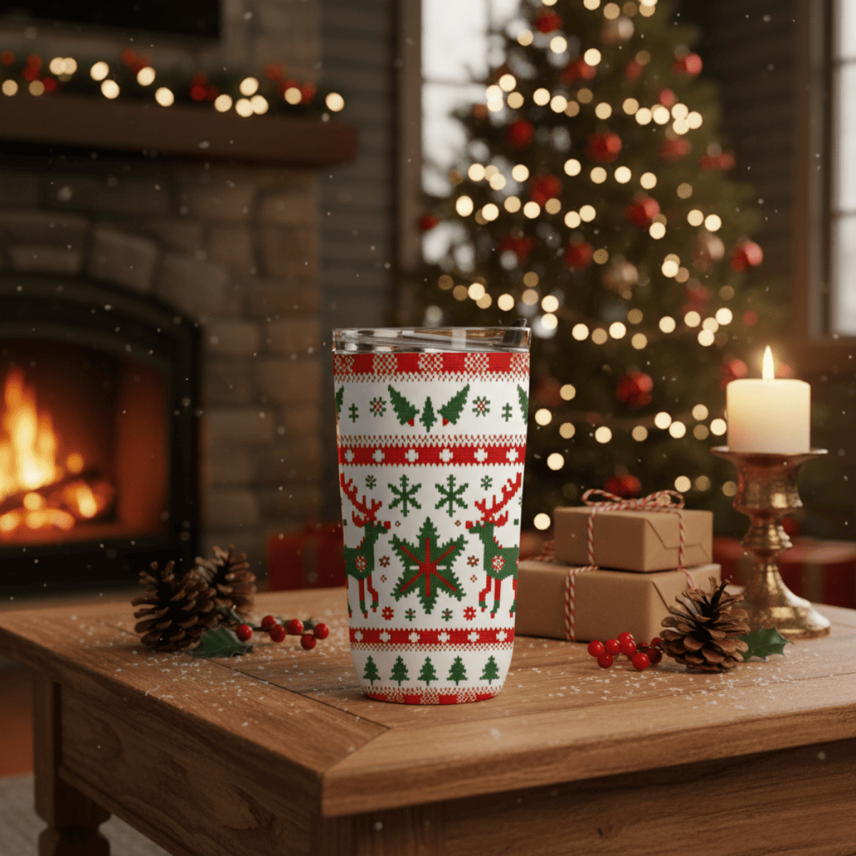 UGLY SWEATER TERMO NAVIDEÑO 450 ML 5