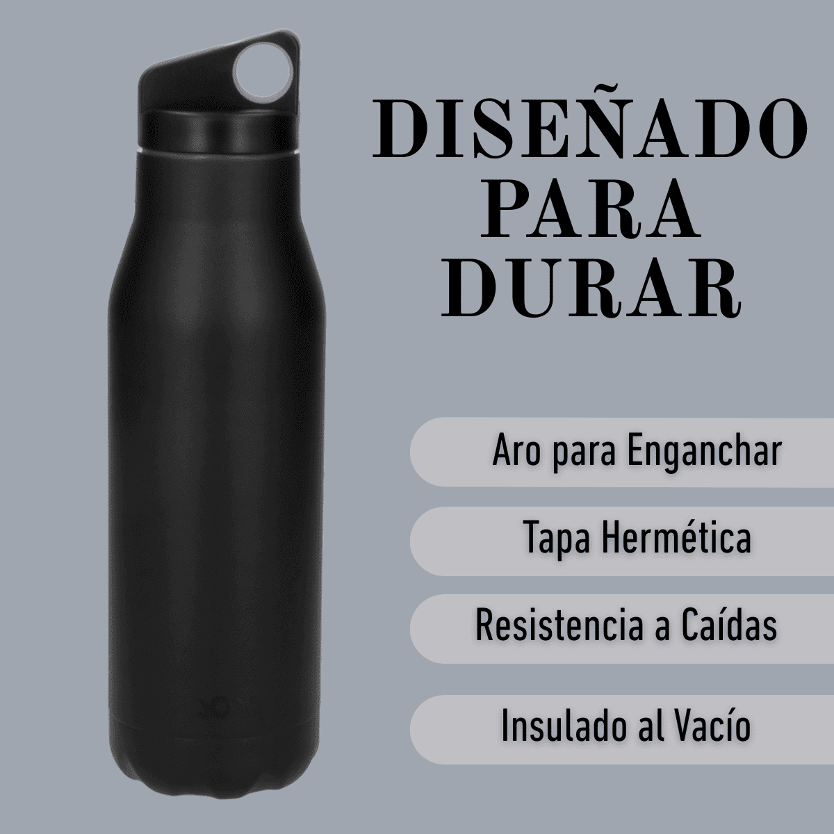 THE LAGOON: TERMO HERMÉTICO CON ASA 580 ML / 19 OZ - My Froc