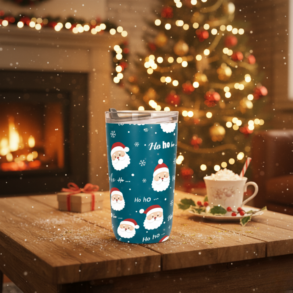 HO HO HO TERMO NAVIDEÑO 450 ML 5