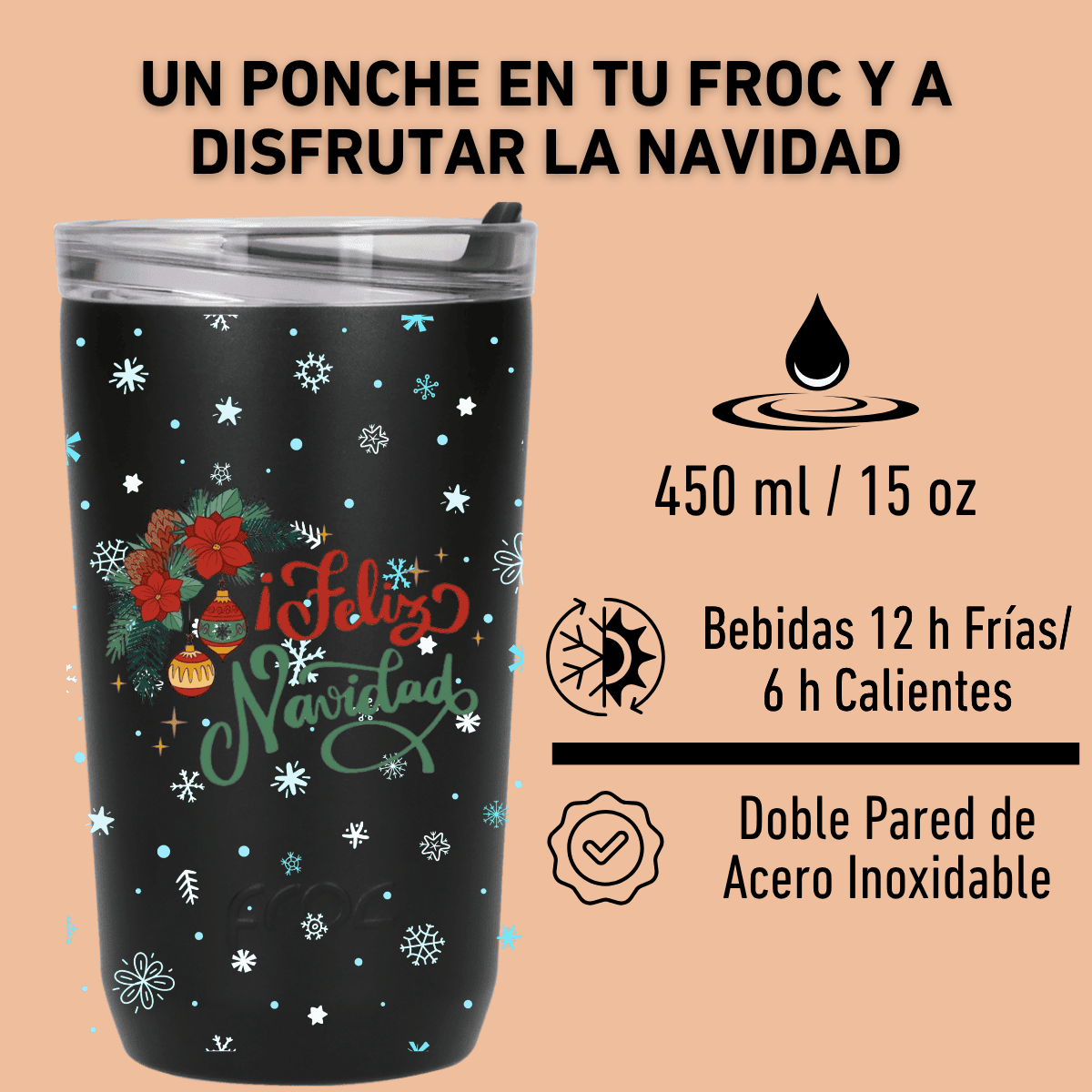 POLAR GIFT TERMO NAVIDEÑO 450 ML 4
