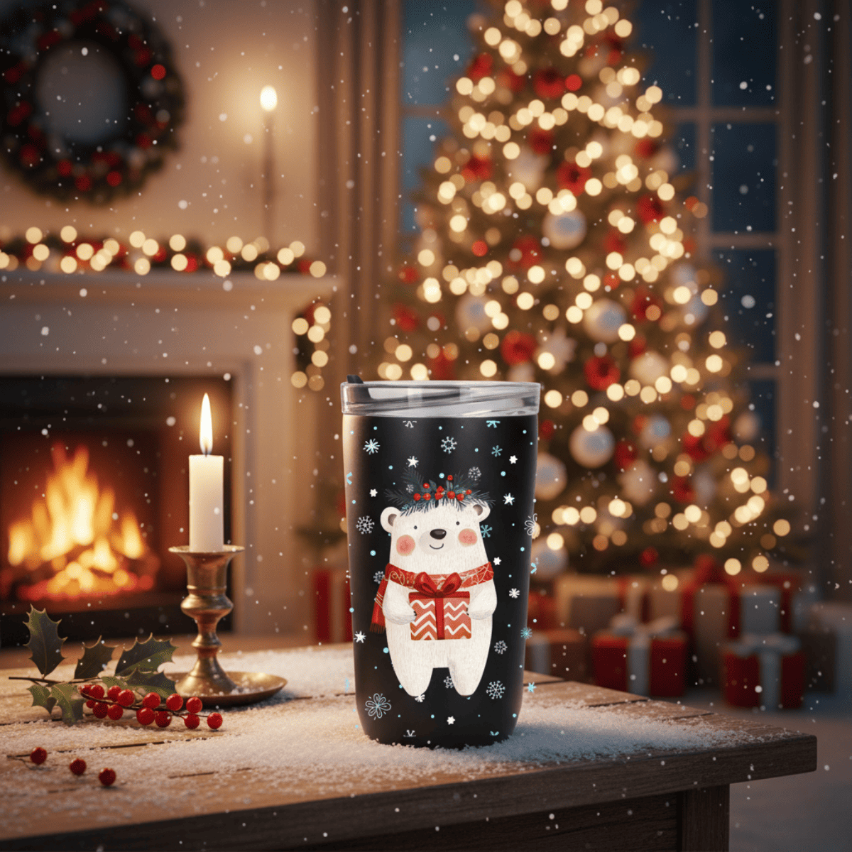 POLAR GIFT TERMO NAVIDEÑO 450 ML 5